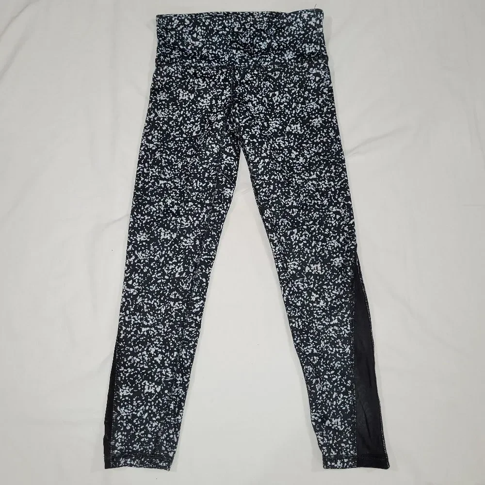 Old Navy Active Size S 6-7 Mid-Rise Elevate Mesh-Trim Go-Dry Performance Legging